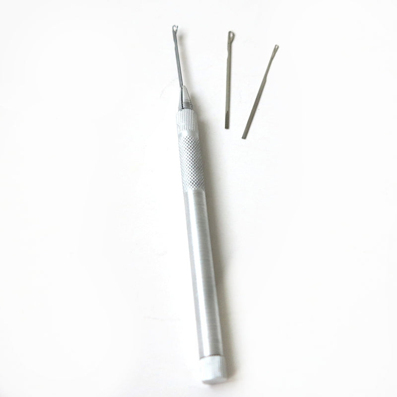 Aluminum Crochet Hook Needle & Loop Set