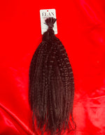 18" Kinky Straight I-Tips (50g Bundle each)