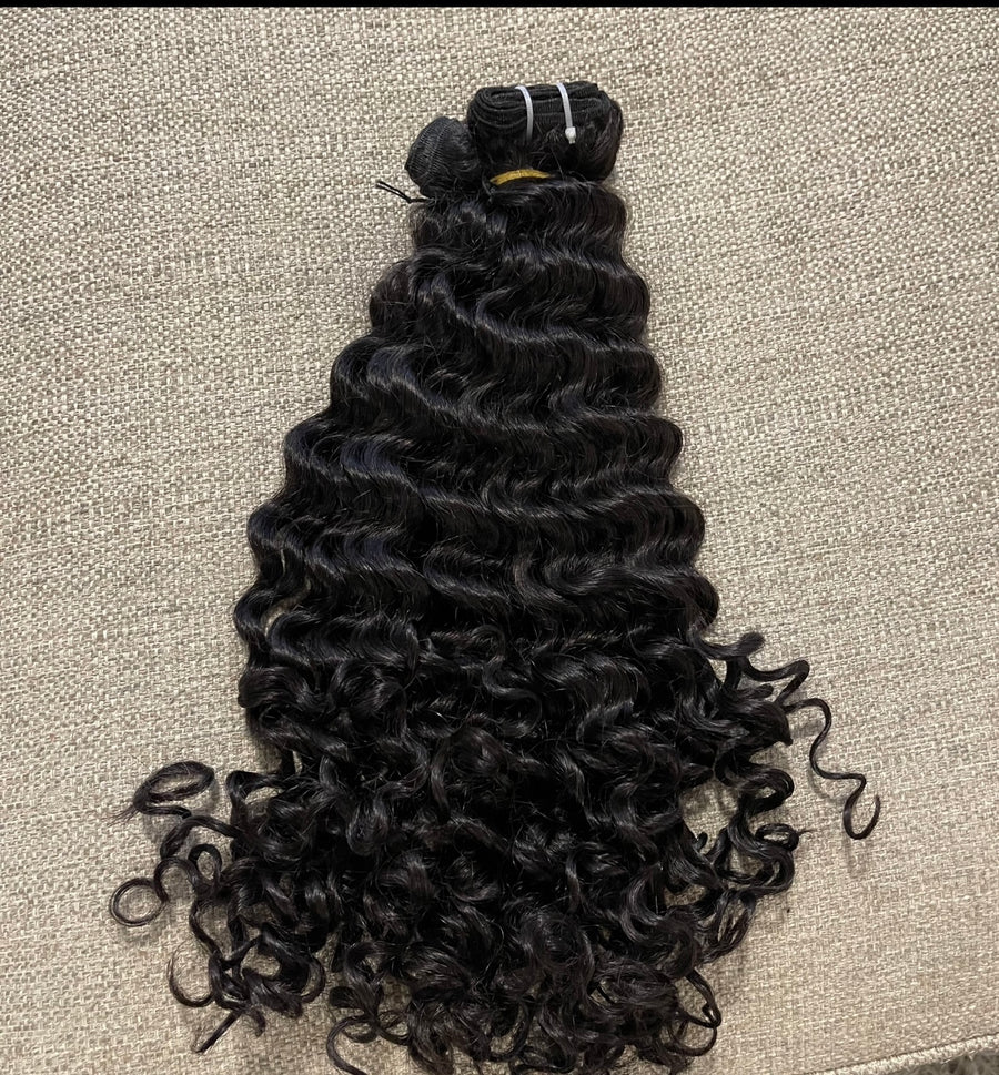 1B Classic Curly Wefts - MINI ( 2 Bundles )