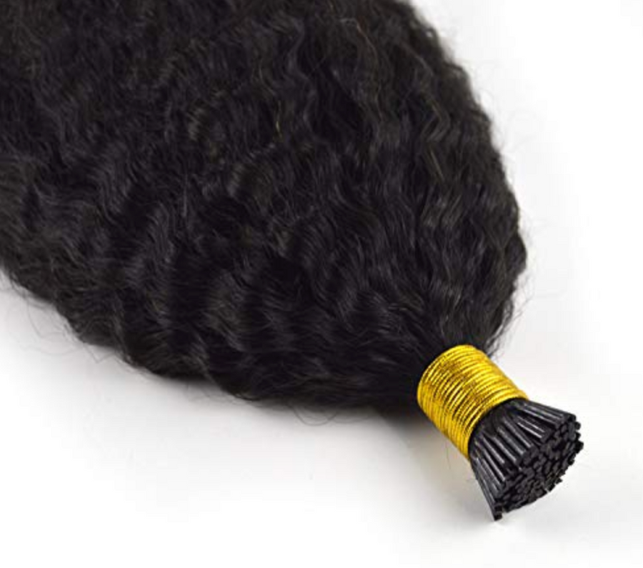 1B Kinky Straight I-Tip (HALF=12 Bundles)