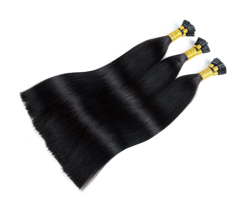 Straight European I-Tip (FULL = 20 Bundles)
