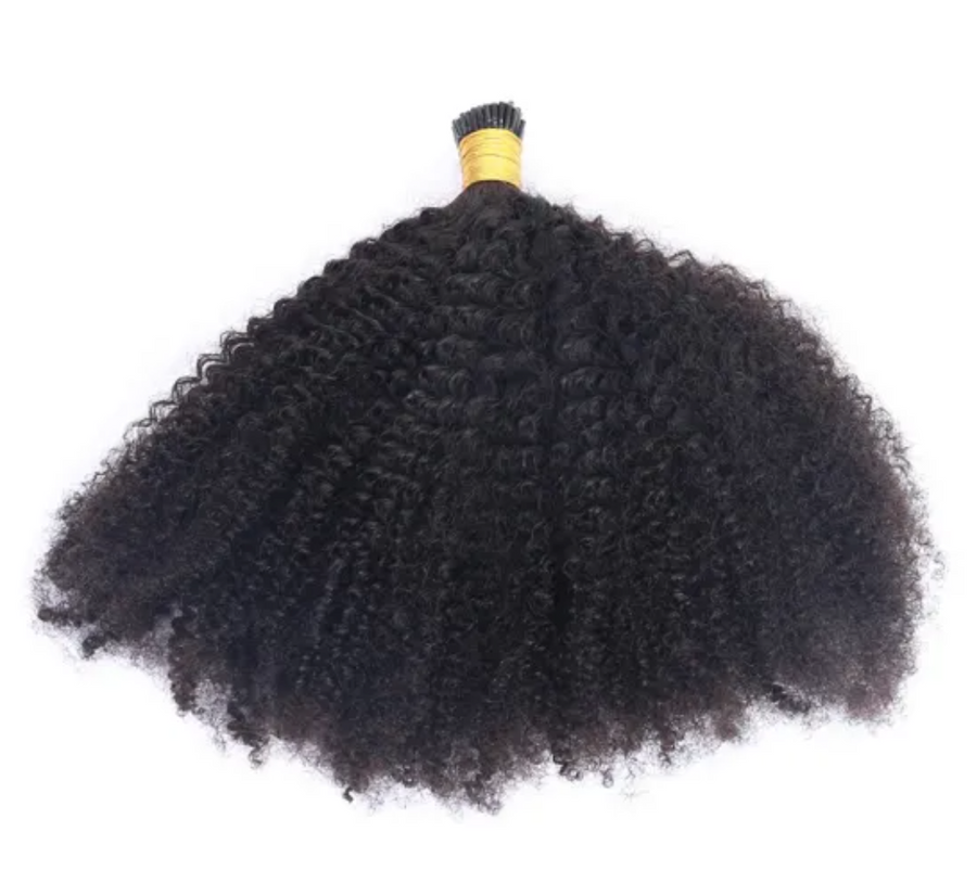 Afro Kinky European I-Tip (FULL=20 Bundles)