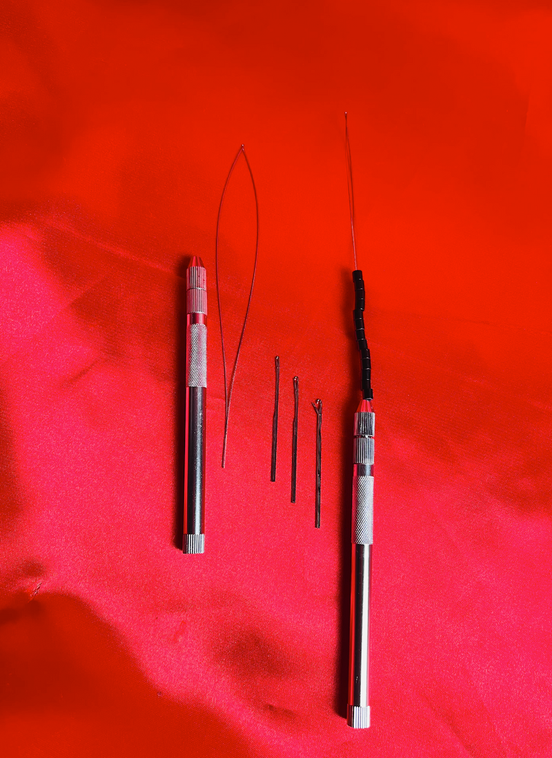 Aluminum Crochet Hook Needle & Loop Set